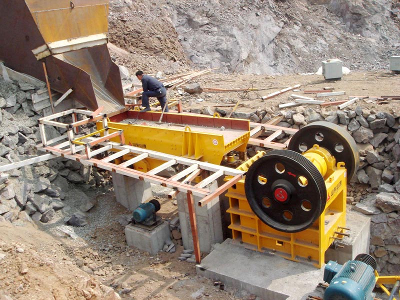 jaw crusher operation