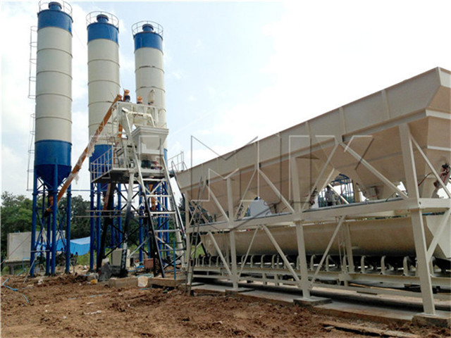 Stationary Concrete Batching Plant