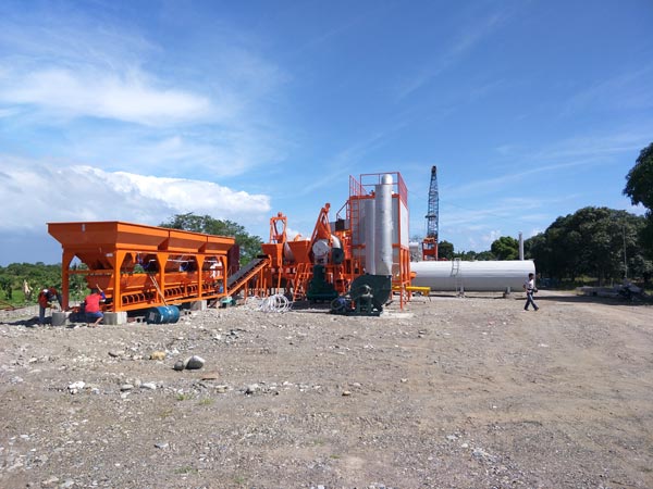 ALYJ Series Simple Batch Type Asphalt Plant