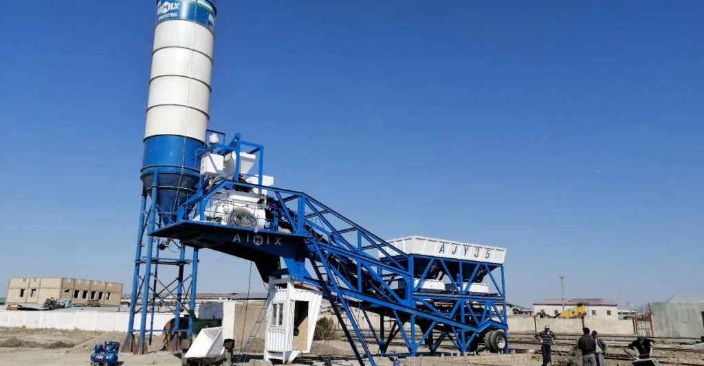 Mobile batching plant for sale