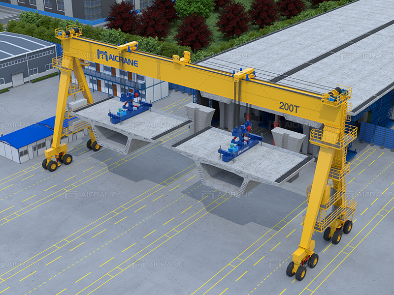 Straddle Carrier Crane