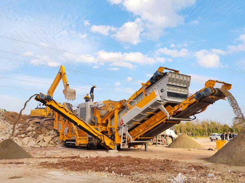 Mobile Crawler Type Crusher Plant