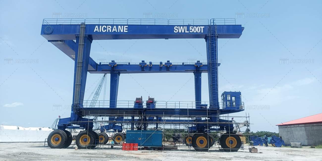 500 ton marine travel lift