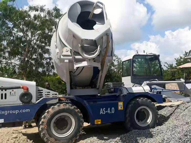 AS-4.0 Self load mixer in Tanzania