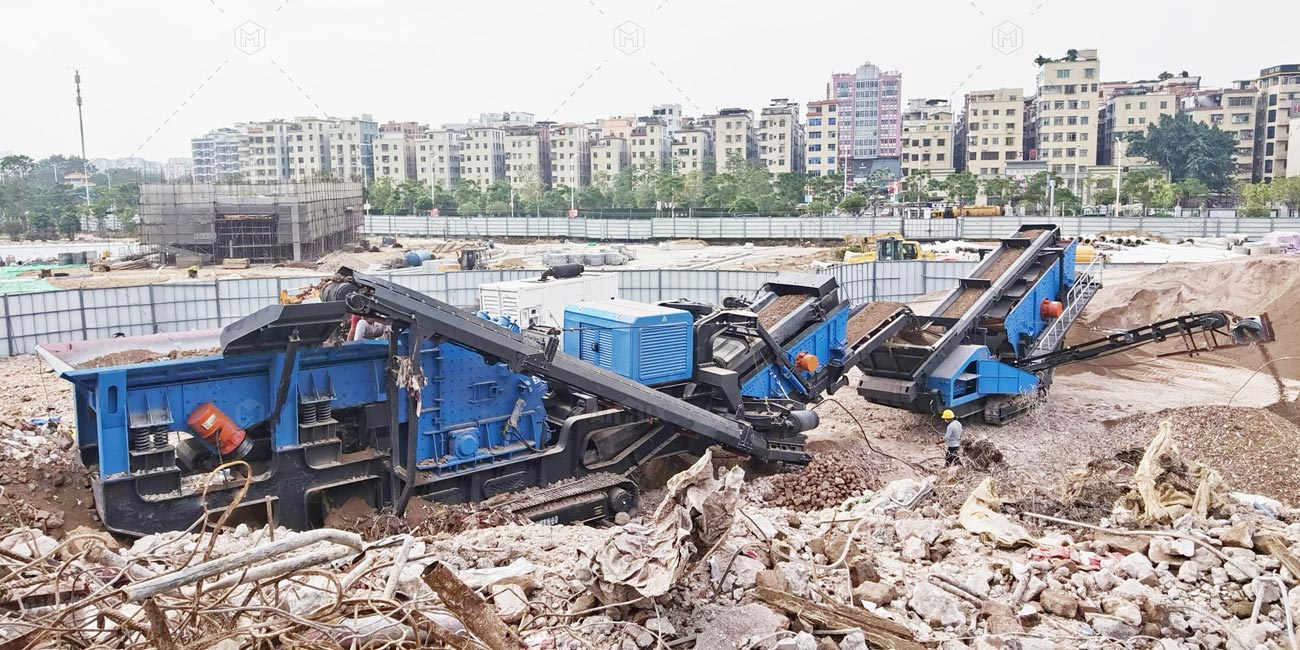 200tph concrete crusher machine